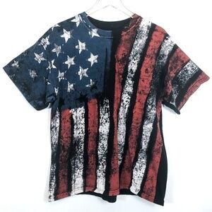 DOM Its‎ About The Art American Flag Tee